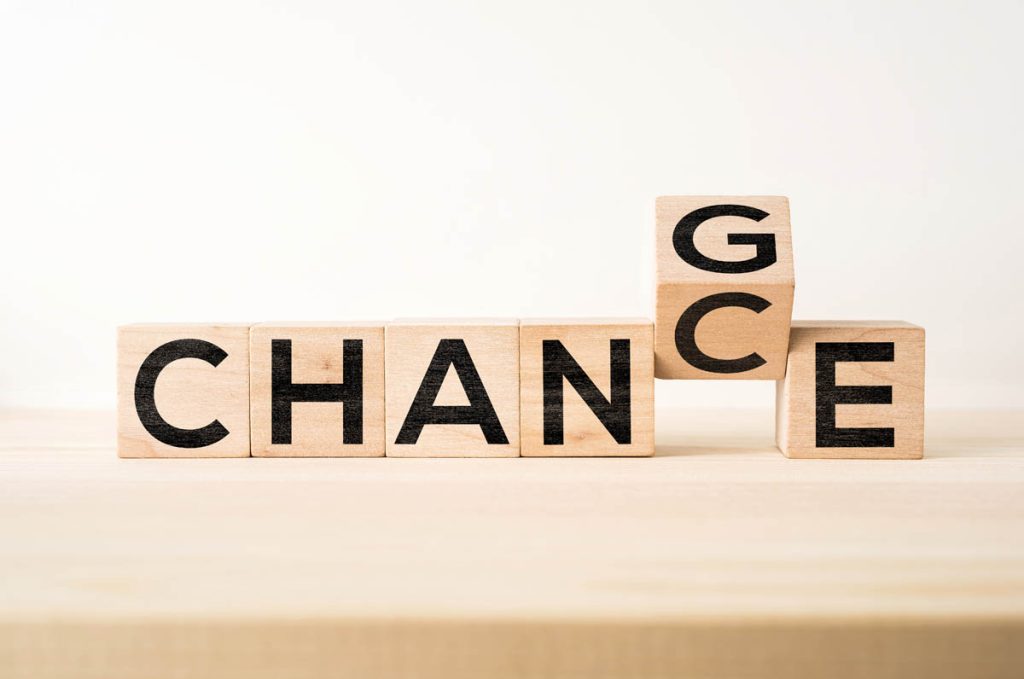 change - chance